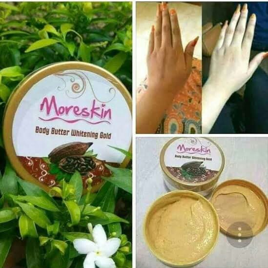 MORESKIN BODY BUTTER WHITENING GOLD 2