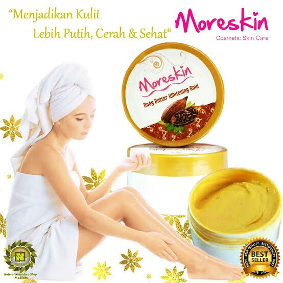 MORESKIN BODY BUTTER WHITENING GOLD 3
