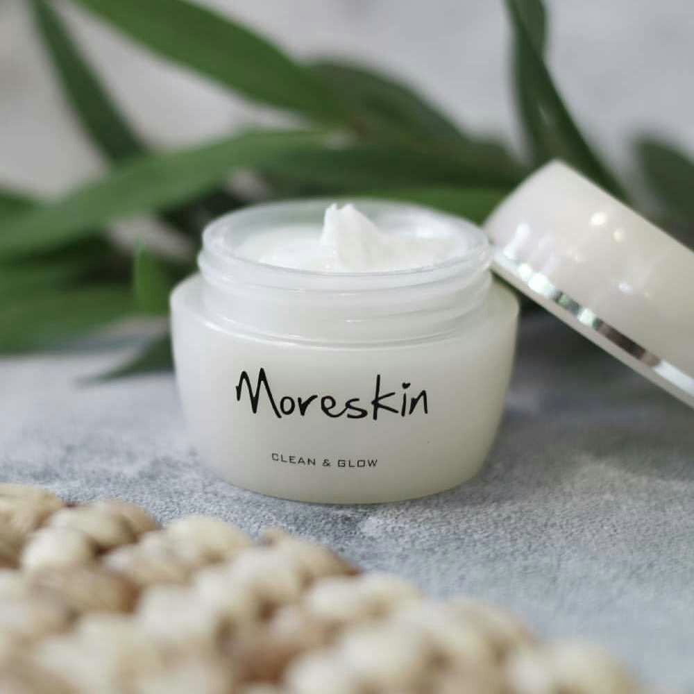 MORESKIN CLEAN AND GLOW CREAM