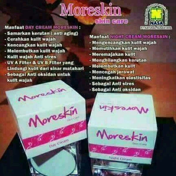 MORESKIN DAY CREAM KRIM SIANG 2