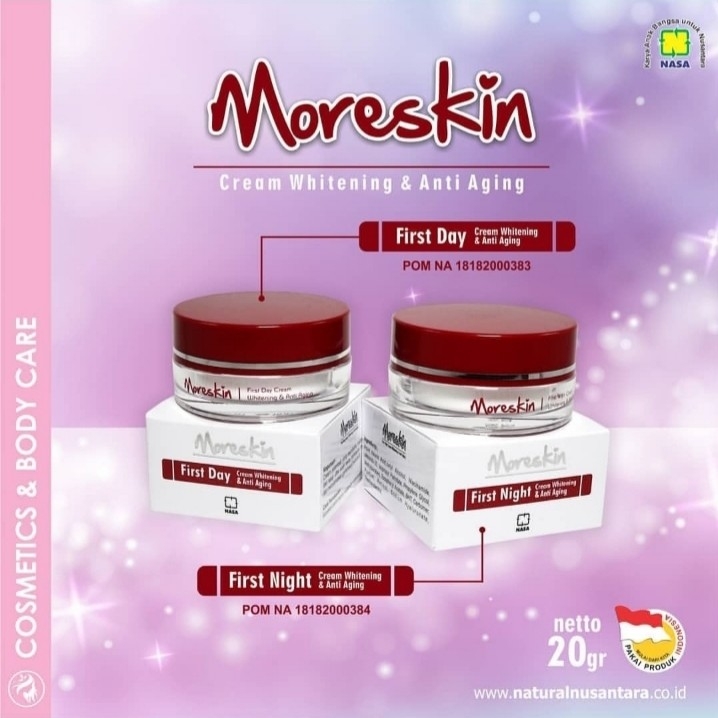 MORESKIN FIRST NIGHT ANTI AGING NASA