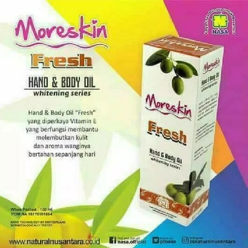 MORESKIN FRESH HANDBODY OIL NASA