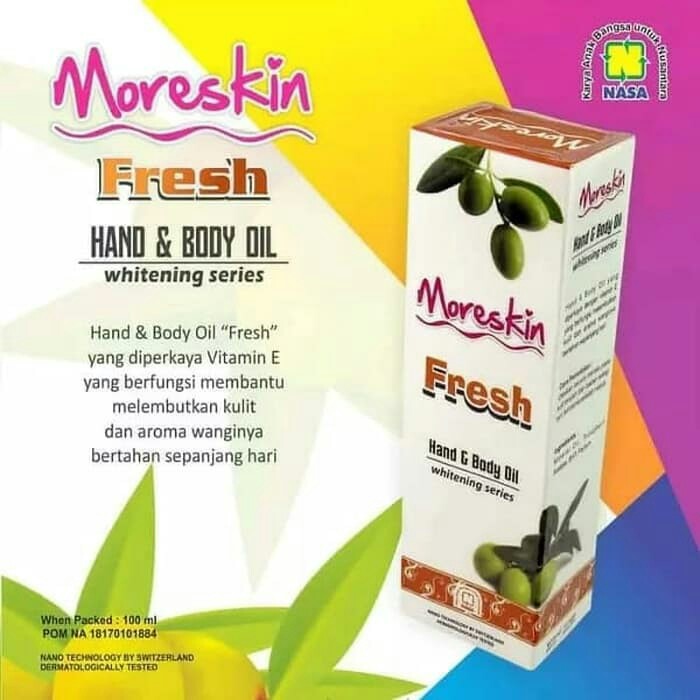 MORESKIN HAND AND BODY OIL FRESH