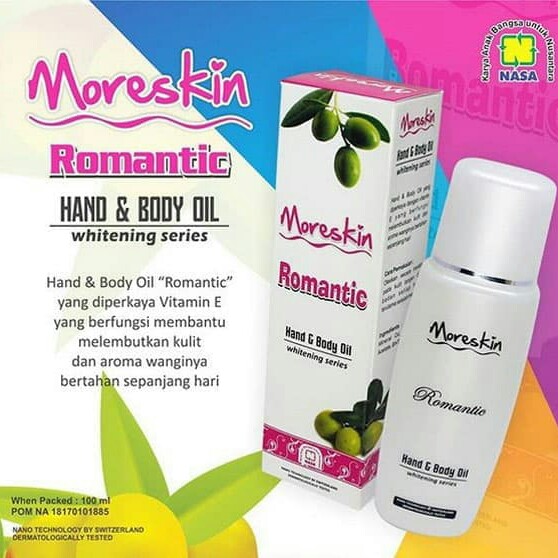 MORESKIN HAND AND BODY OIL ROMANTIC