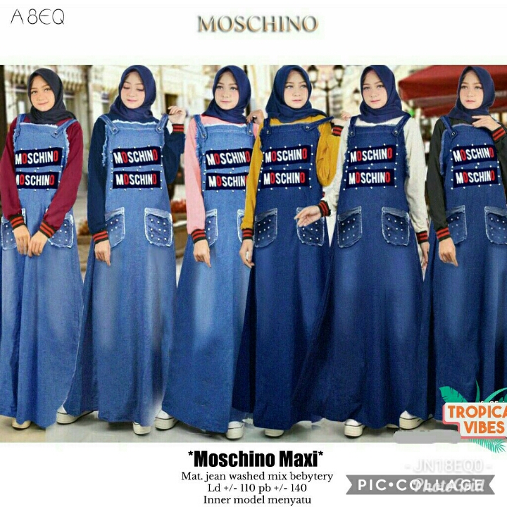 MOSCHINO MAXI JEAN 