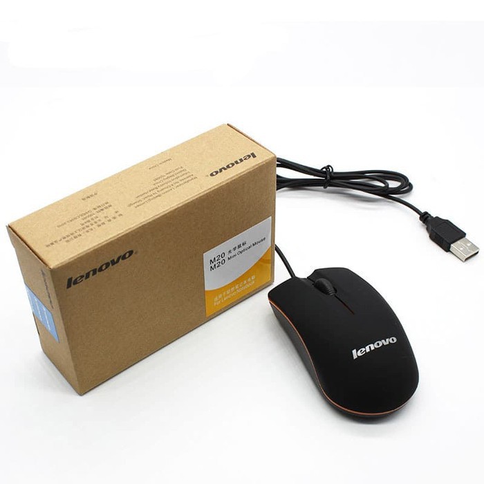 MOUSE LENOVO M20 OPTICAL USB - KIT 5