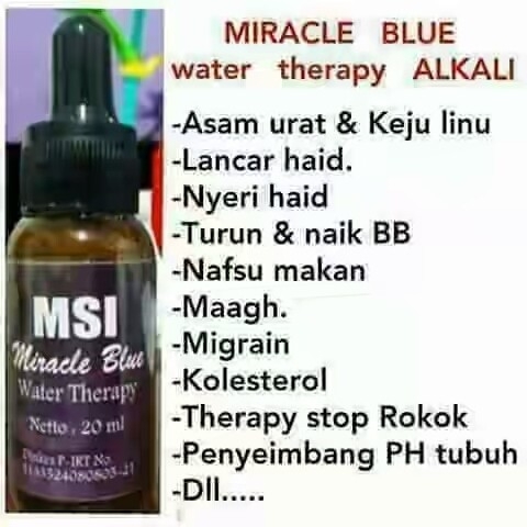 MSI MIRACLE BLUE Water Therapy