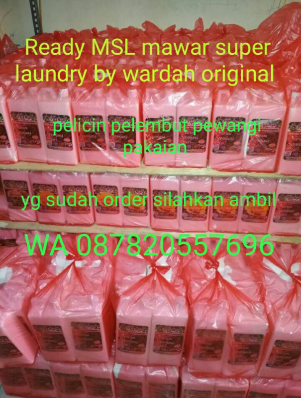 MSL mawar super laundry by wardah original 