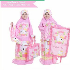 MUKENA ANAK HELLO KITTY