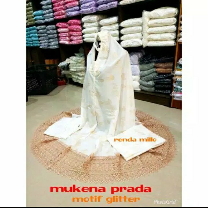 MUKENA PRADA GLITER 4