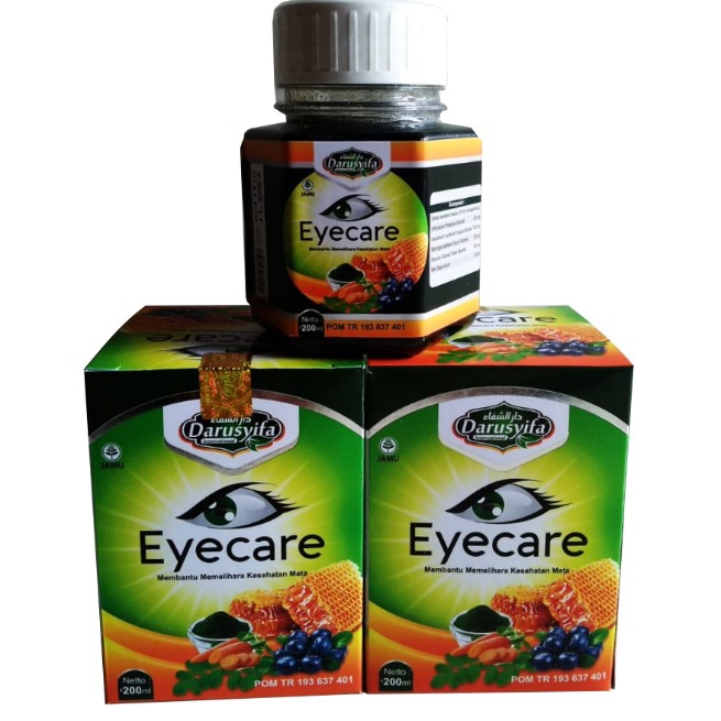 Madu Dan Kapsul Eyecare Darusyifa Buat Suplemen Mata Di Jamin Original