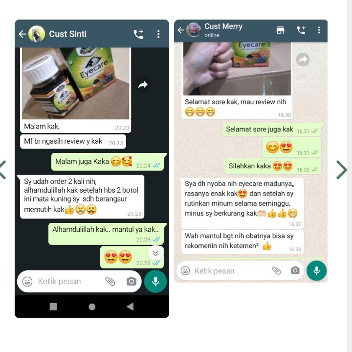 Madu Dan Kapsul Eyecare Darusyifa Buat Suplemen Mata Di Jamin Original 2