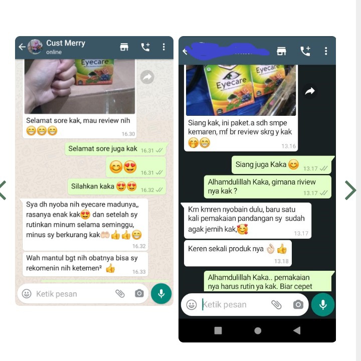 Madu Dan Kapsul Eyecare Darusyifa Buat Suplemen Mata Di Jamin Original 3