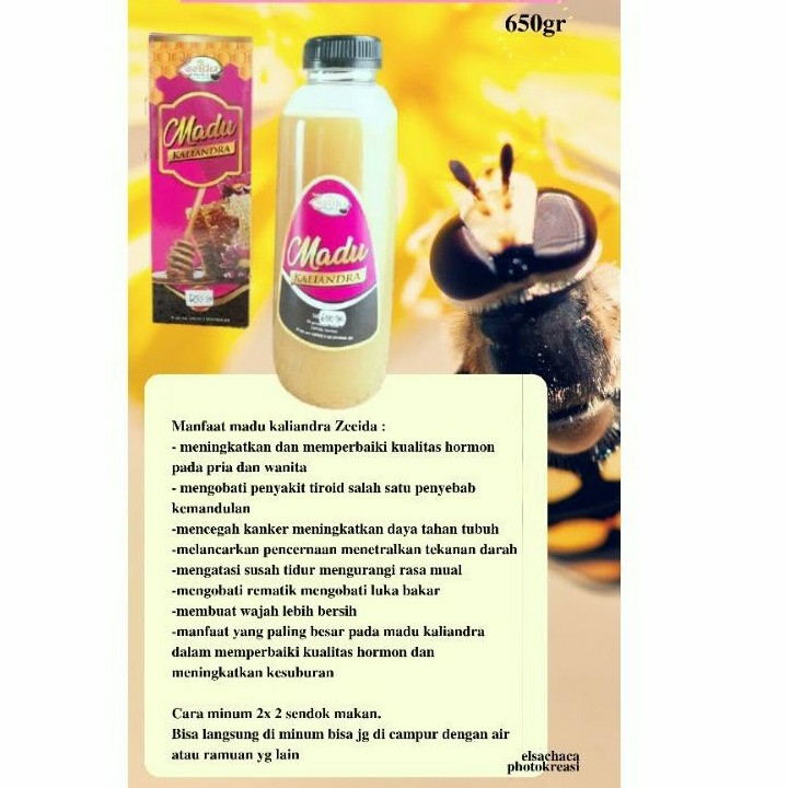 Madu Kaliandra Zeeida 4