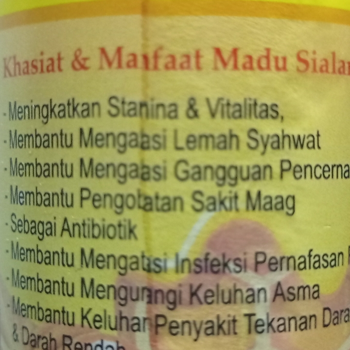 Madu Sialang Dan Madu Hitam Sialang 5