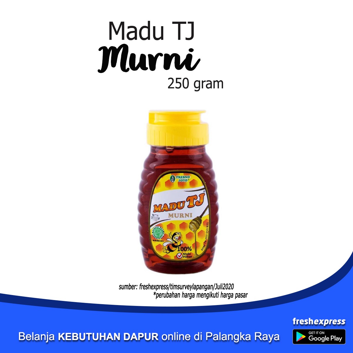 Madu TJ Murni 250 Gram