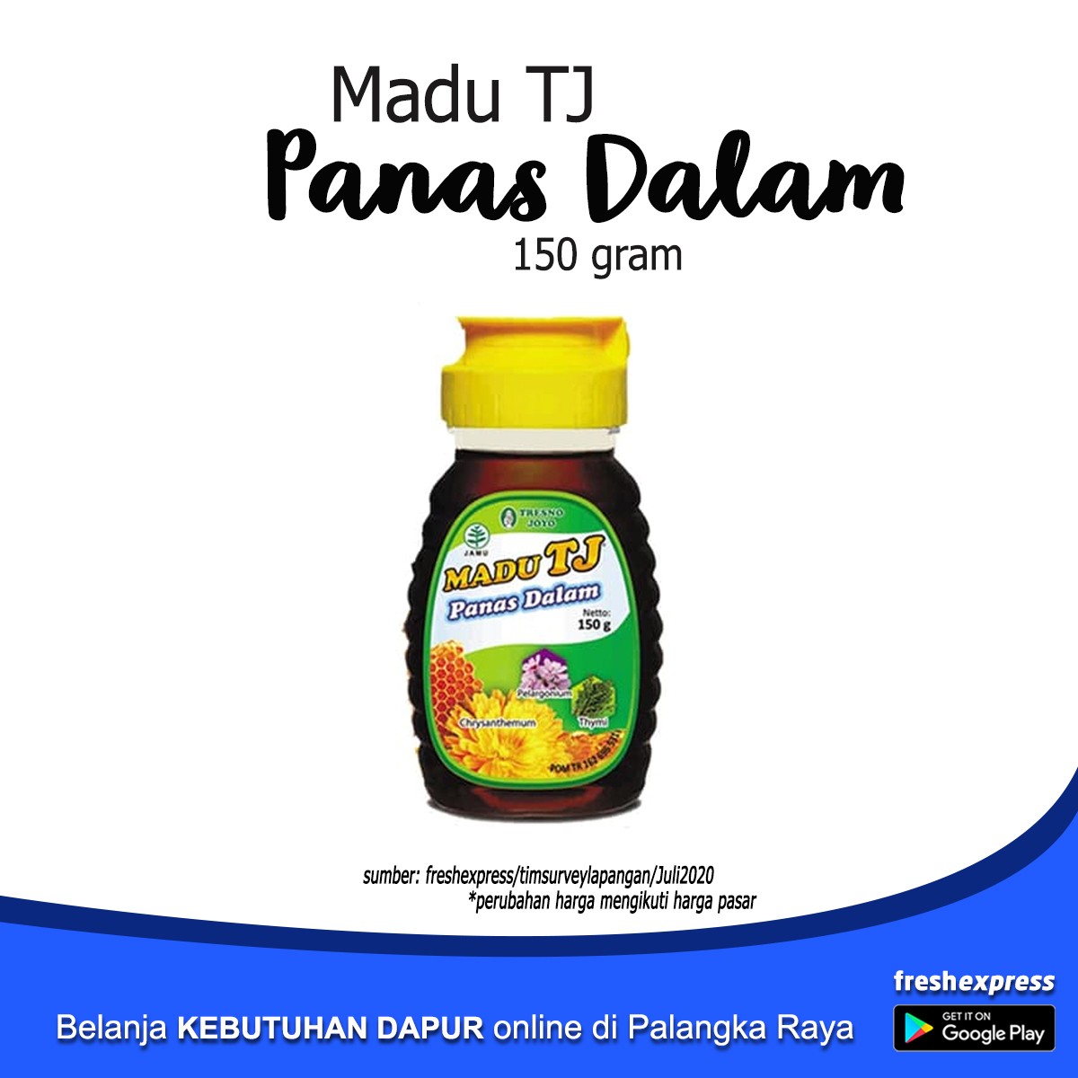 Madu TJ Panas Dalam 150 Gram