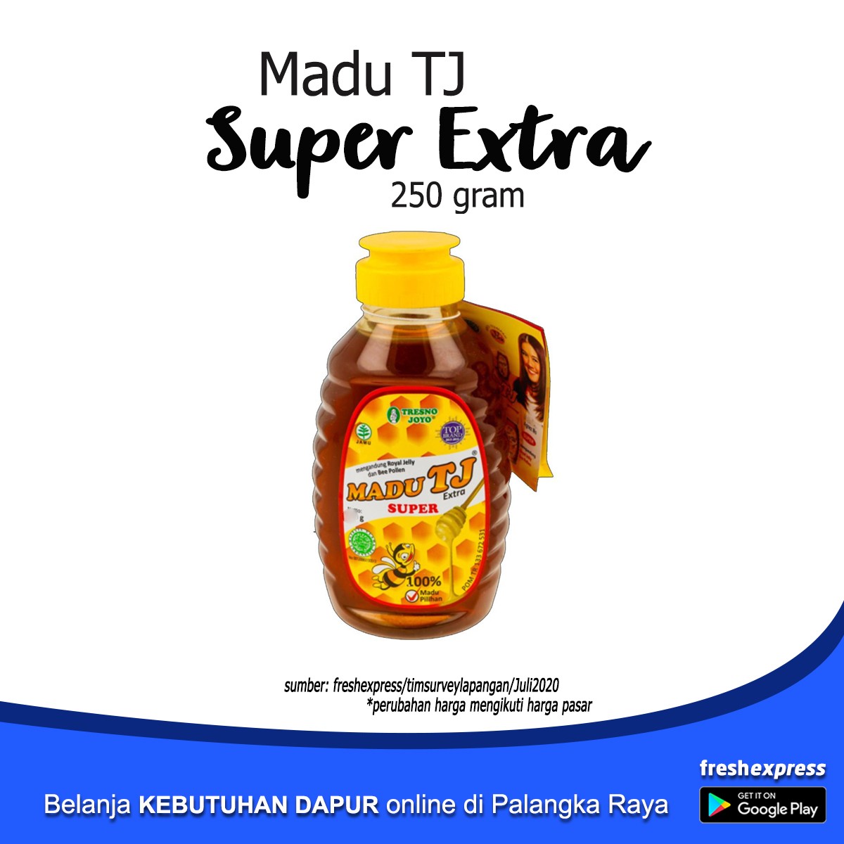 Madu TJ Super Extra 250 Gram