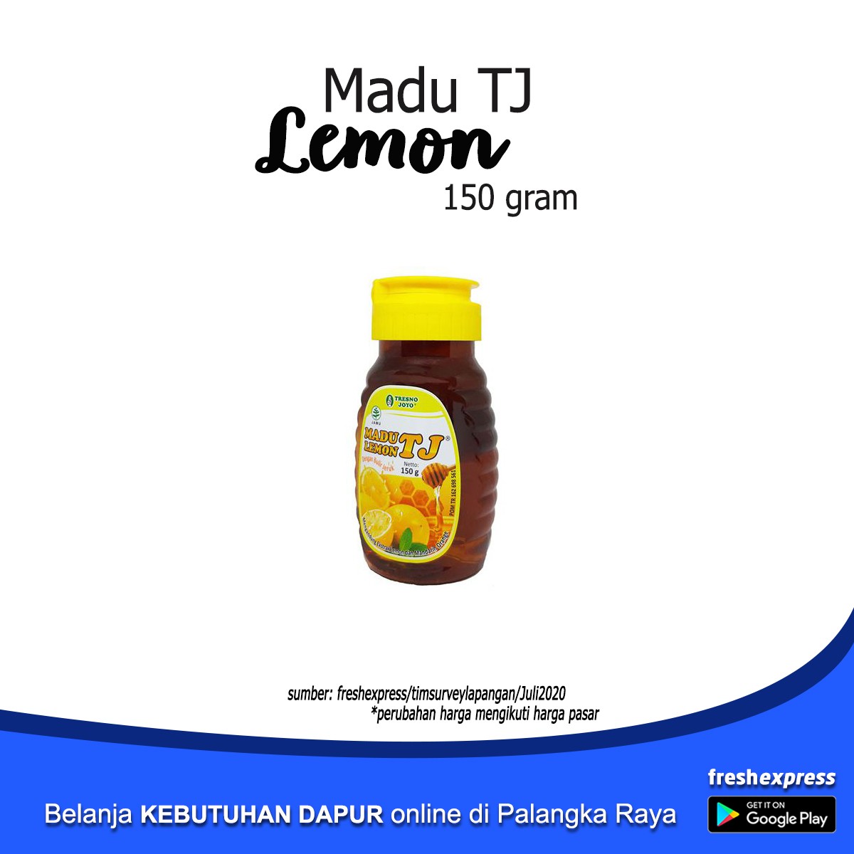 Madu TJ Lemon 150 Gram