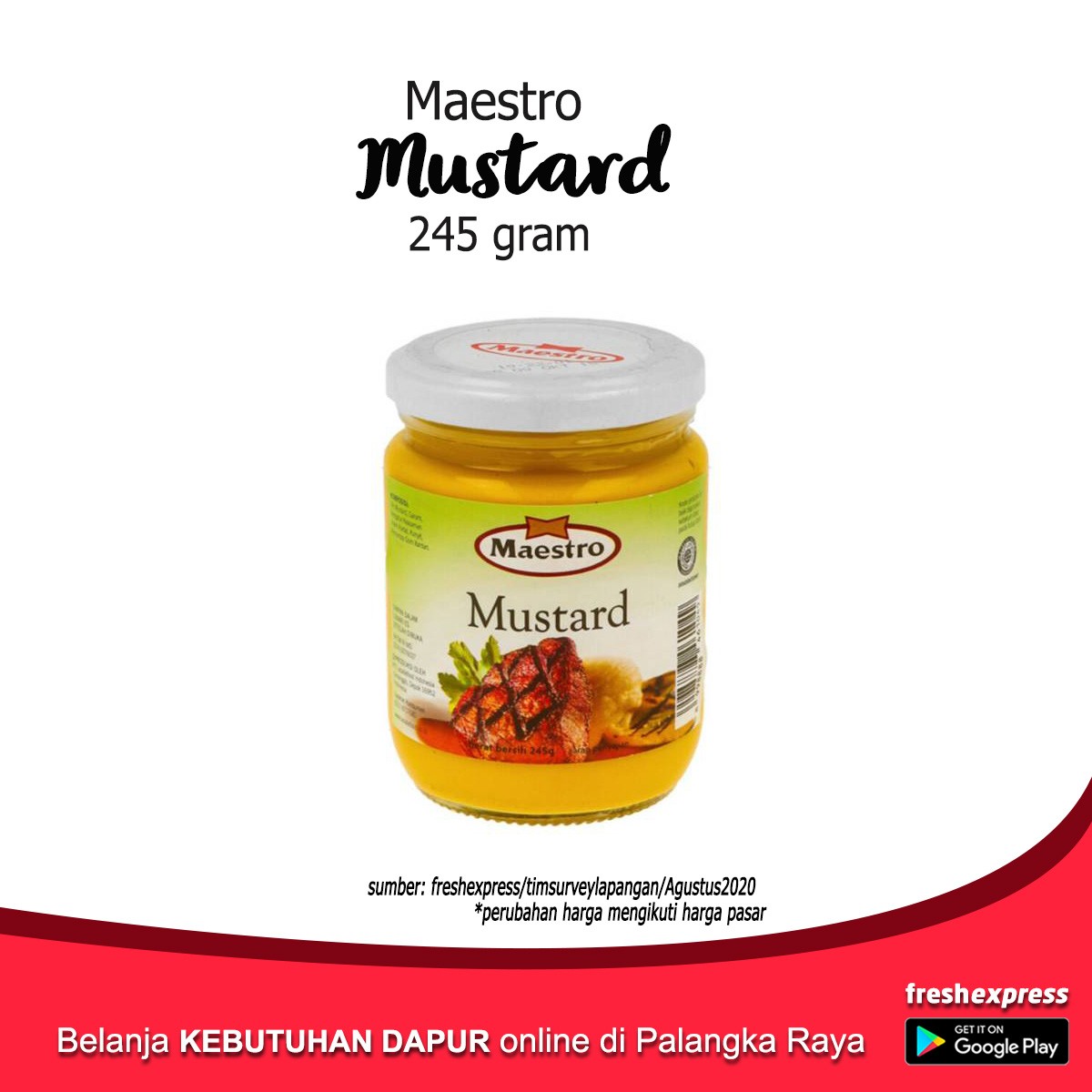 Maestro Mustard 245 Gram