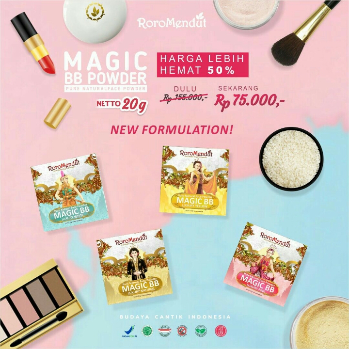 Magic BB Powder White Roromendut