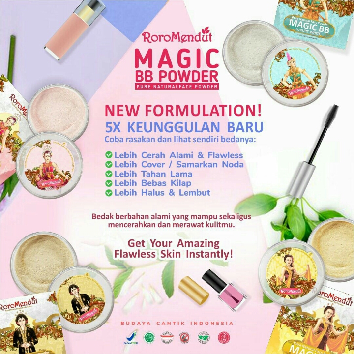 Magic BB Powder Yellow Roromendut