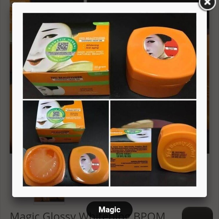 Magic Glossy Whitening BPOM
