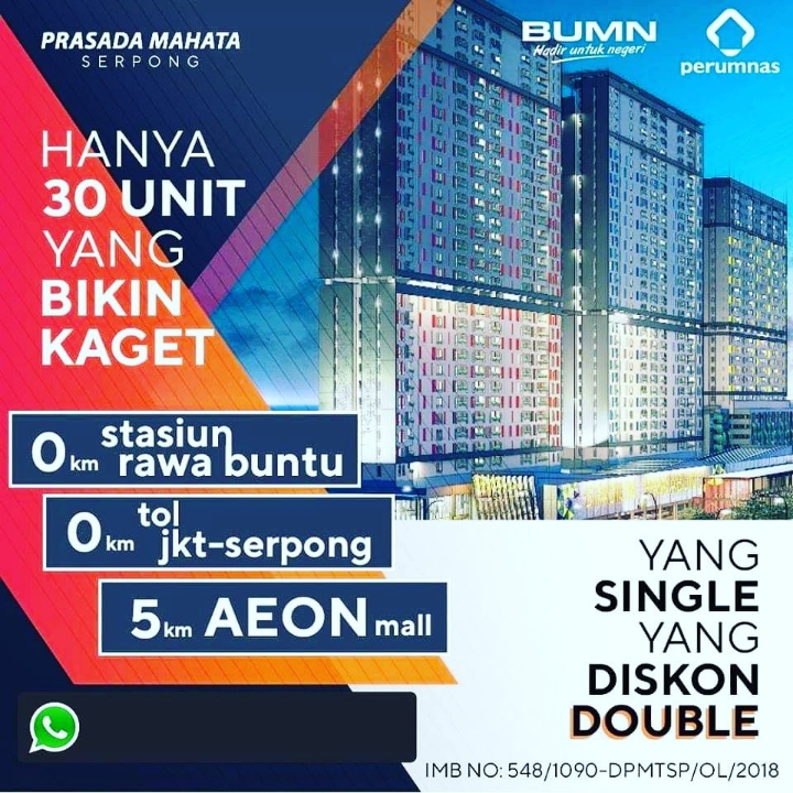Mahata Serpong TOD Apartment