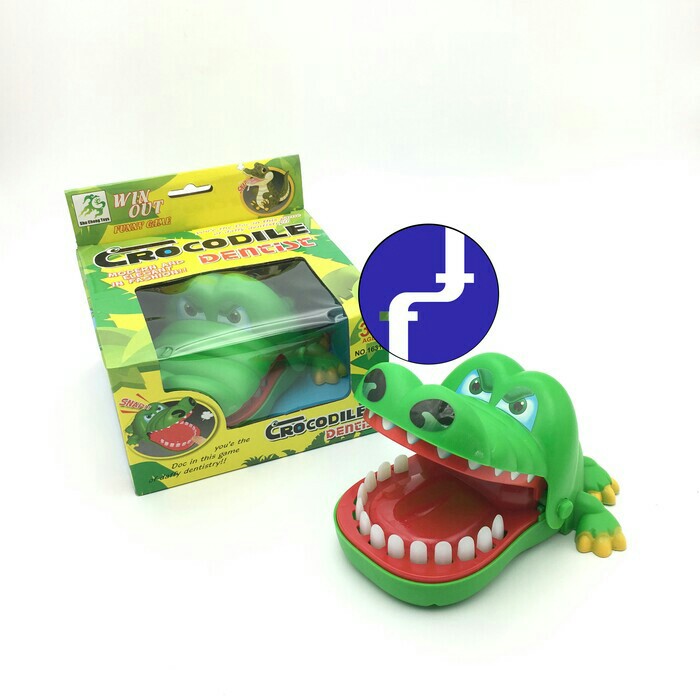 Mainan Anak Crocodille Dentist Game - Mainan Gigit Buaya 5