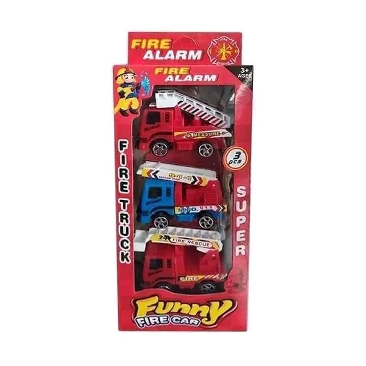 Mainan Mobil Pemadam Funny Fire Car 3 Pcr No 358