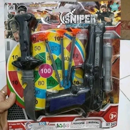 Mainan Pistol Set ST2421