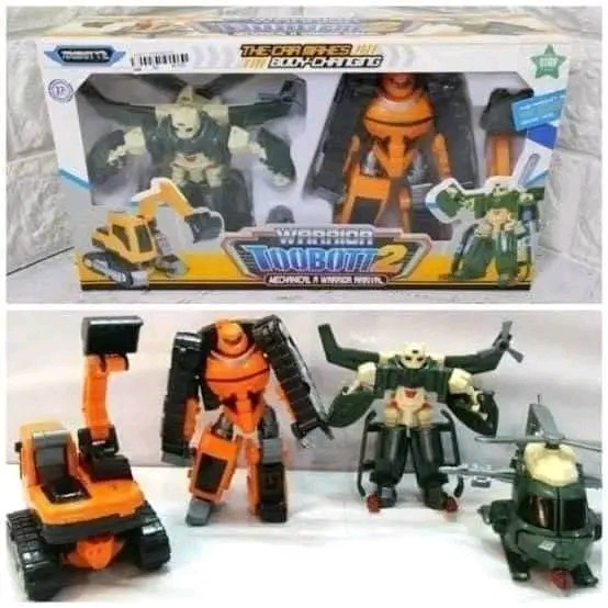 Mainan Warrior Tobot 2 ST 24-RB35