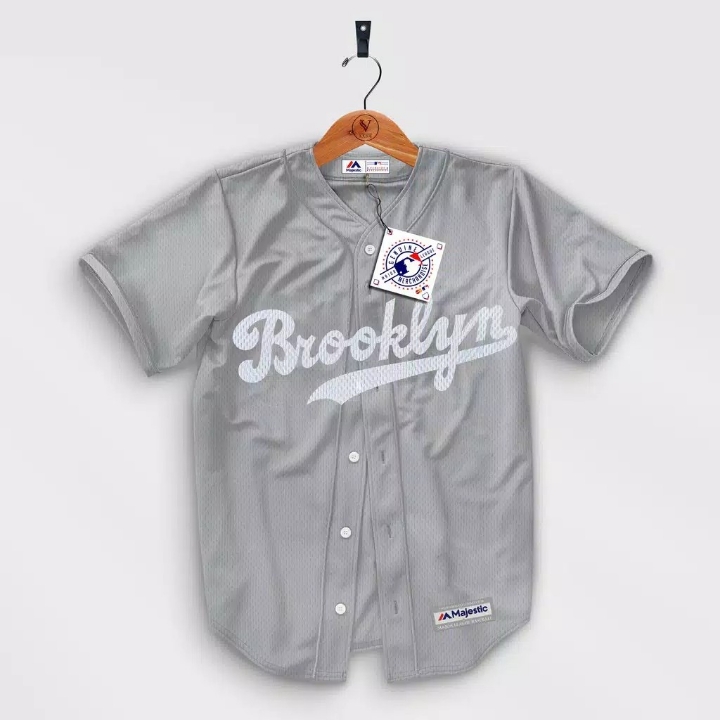 Majestic - Baju Baseball Brooklyn Abua