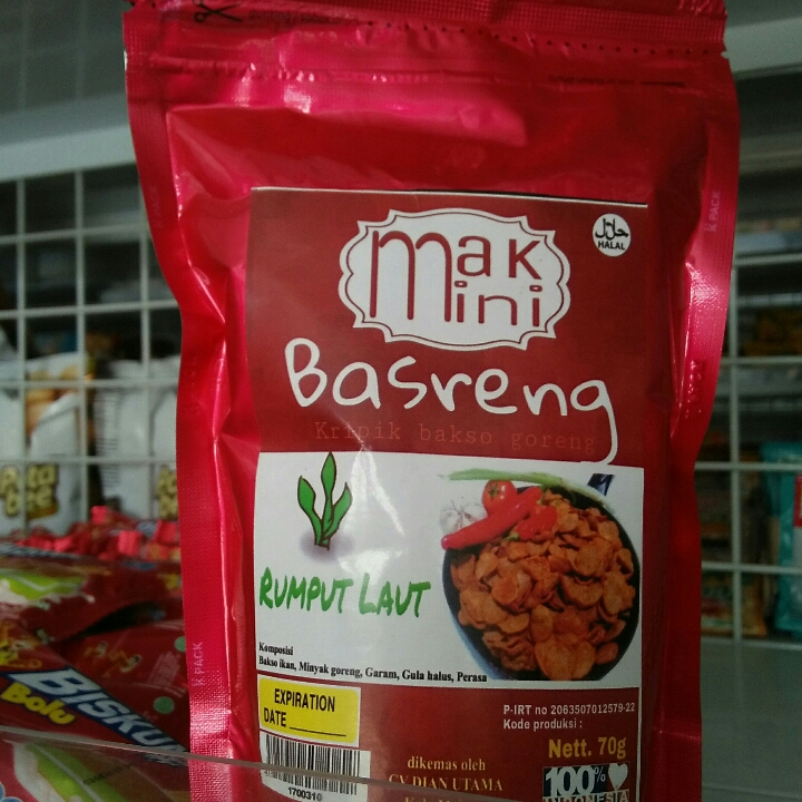 Mak Mini Basreng Rumput Laut