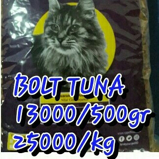Makanan Kucing BOLT TUNA 500gr