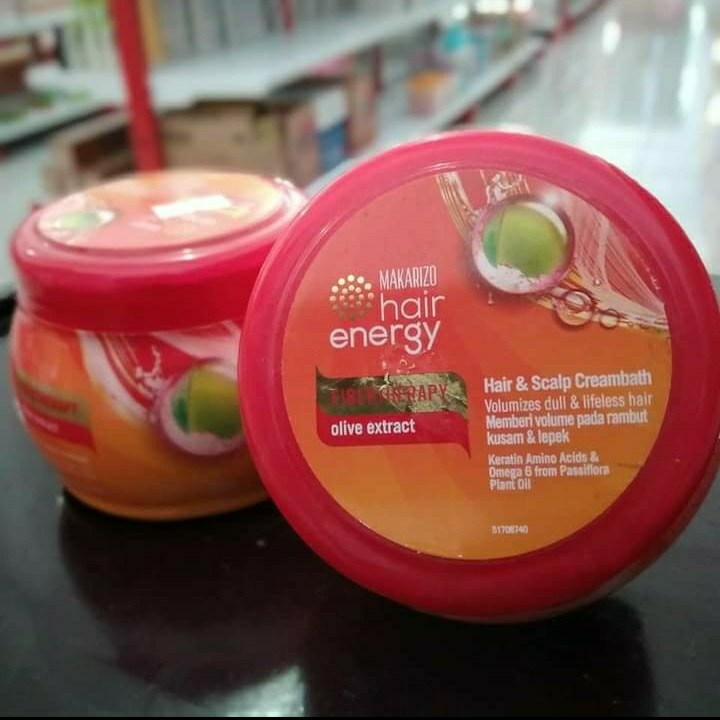 Makarizo Hair Energy Fibertherapy Olive Extract 500gr
