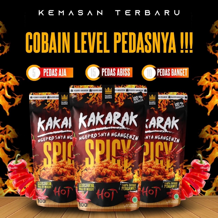 Makaroni Kakarak Spicy Level 10
