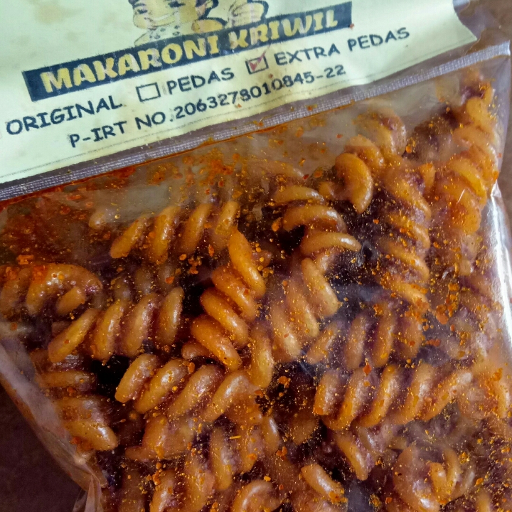 Makaroni Kriwil Extra Pedas