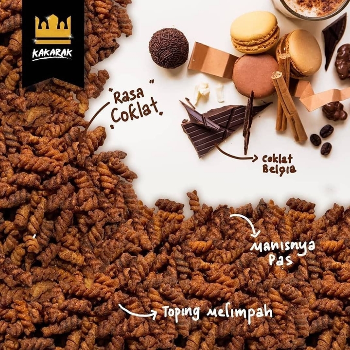 Makaroni Rasa Coklat 2