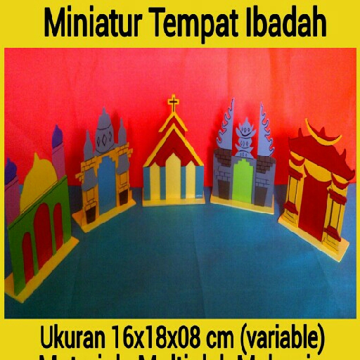 Maket Tempat Ibadah