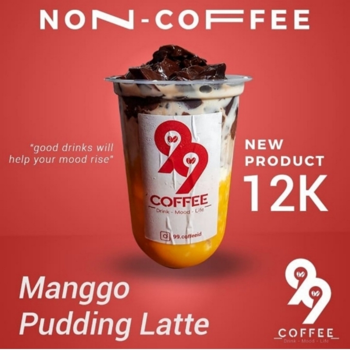 Manggo Pudding Latte
