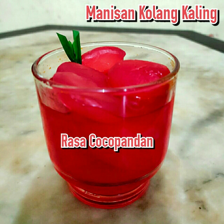 Manisan Kolang kaling Rasa Cocopandan