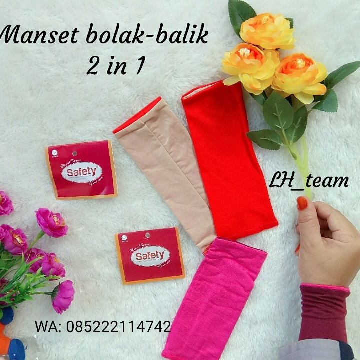 Manset Bolak-balik 2 Warna