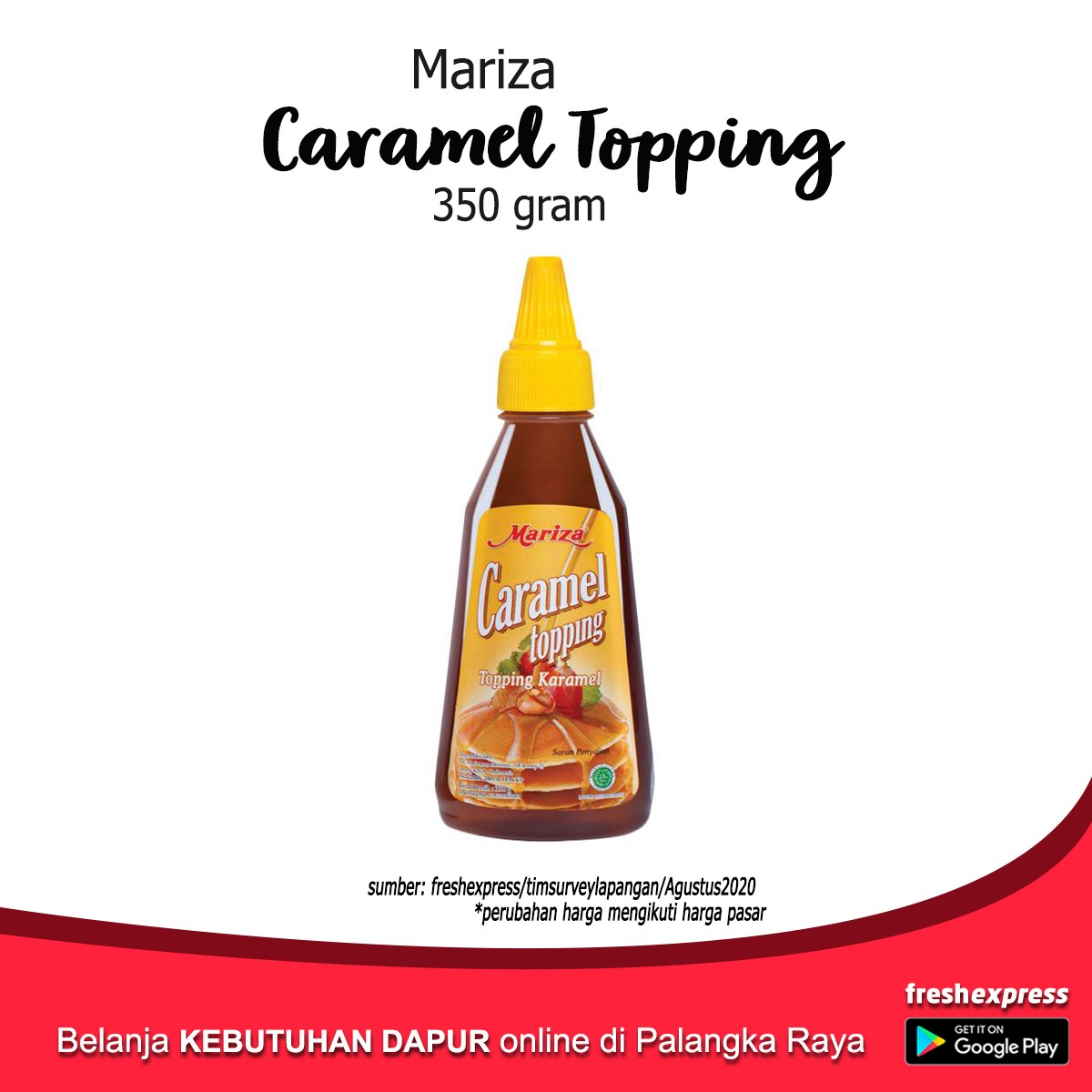 Mariza Caramel Topping 350 Gram