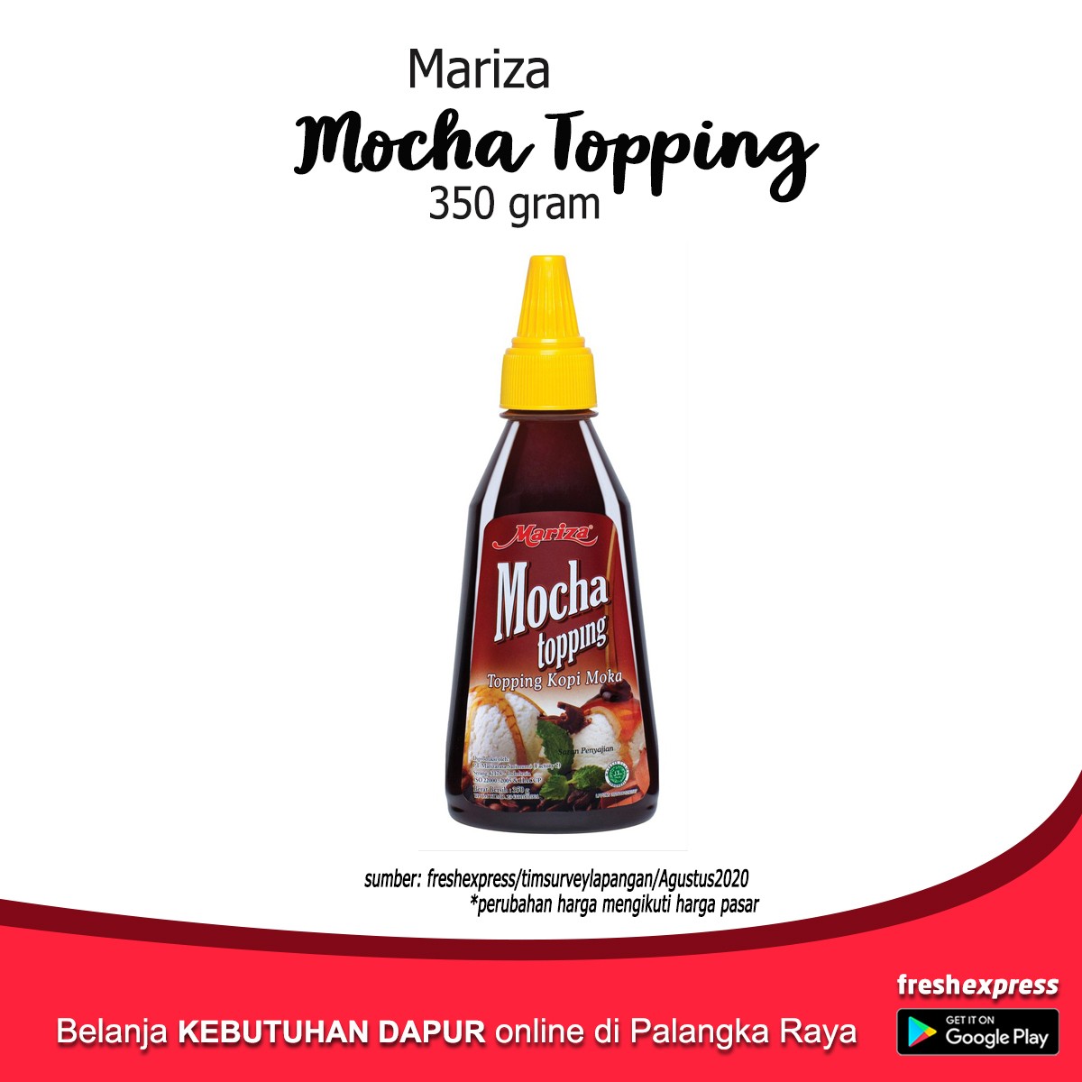 Mariza Mocha Topping 350 Gram