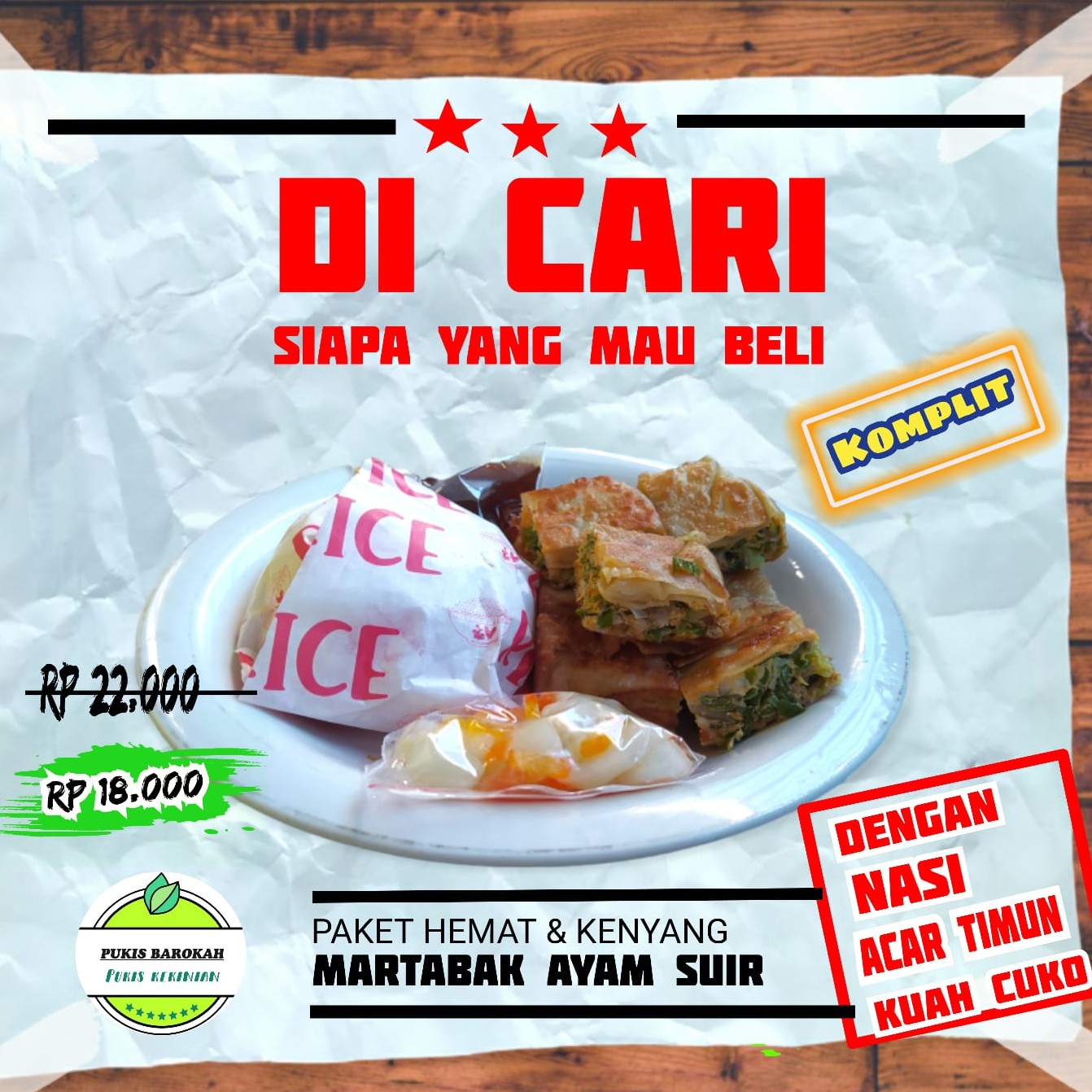 Martabak Ayam Barokah