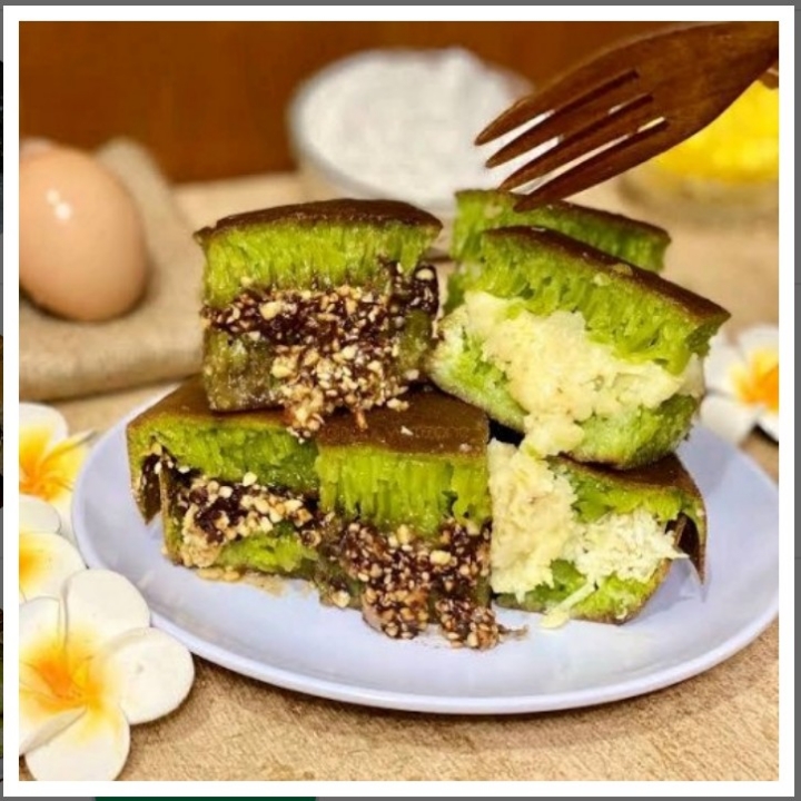 Martabak Coklat Kacang Pandan