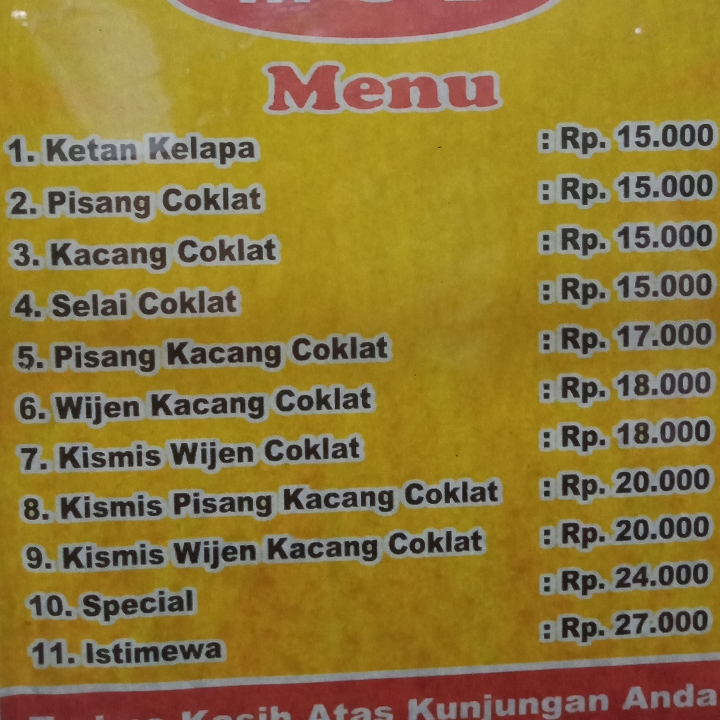 Martabak Manis 18K