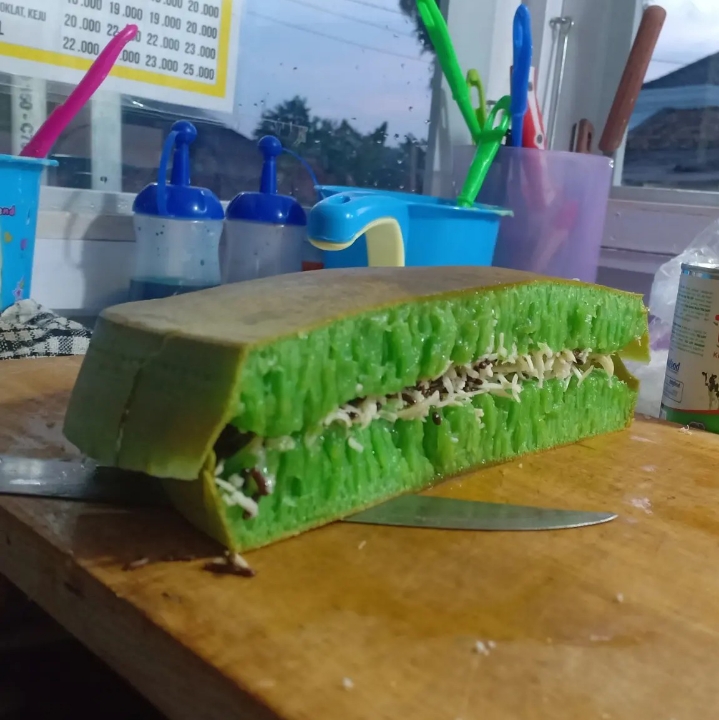 Martabak Pandan Coklat Keju