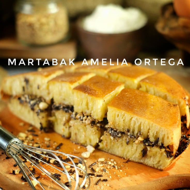 Martabak Pisang Kacang Coklat Susu